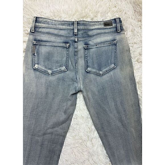 Women’s Paige Stretch Jimmy Jimmy Skinny Acid Wash Jeans Size 27 - Picture 8 of 8